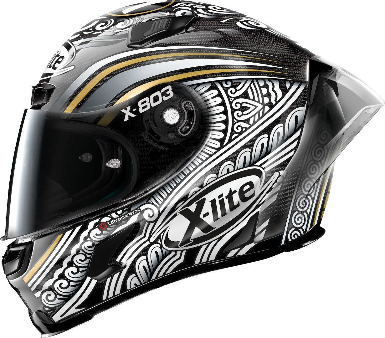 CASCO X-LITE X-803 RS ULTRA CARBON REPLICA ARON CANET TEST CARBON