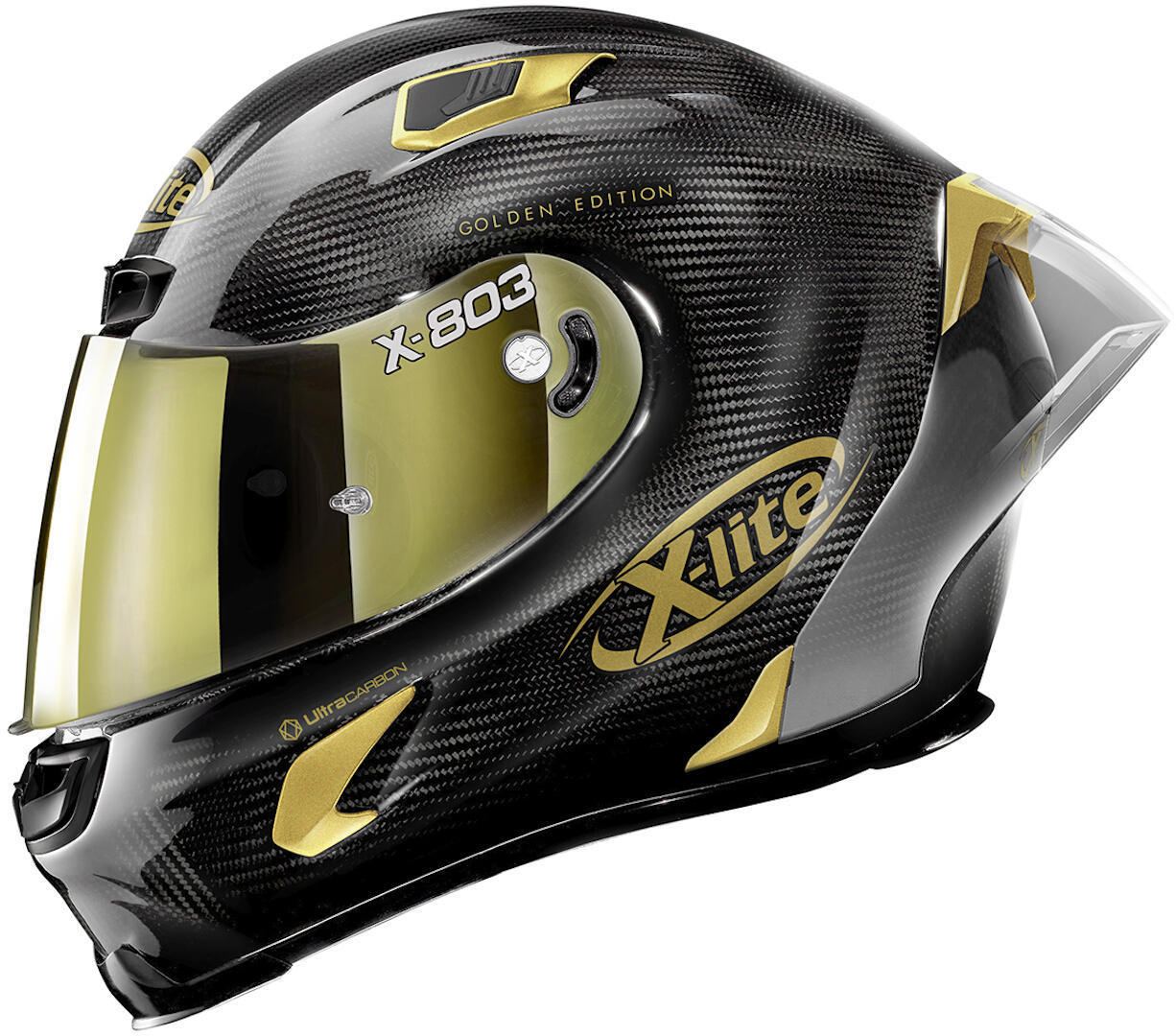 CASCO X-LITE X-803 RS ULTRA CARBON GOLDEN EDITION