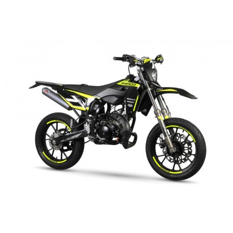GUARDABARROS TRASERO SHERCO SILVER/BLACK MOON 50CC