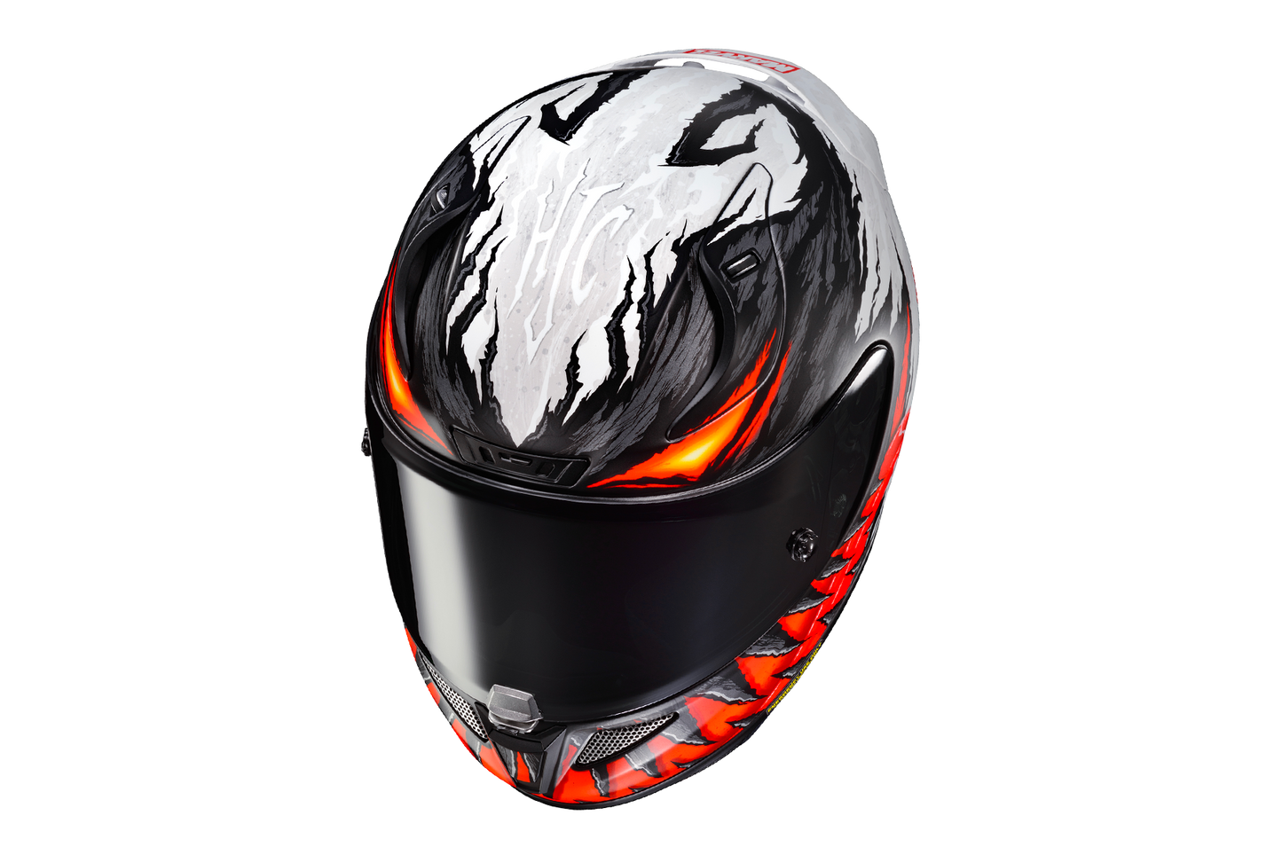 CASCO HJC RPHA 11 ANTI VENOM MARVEL MC-1SF