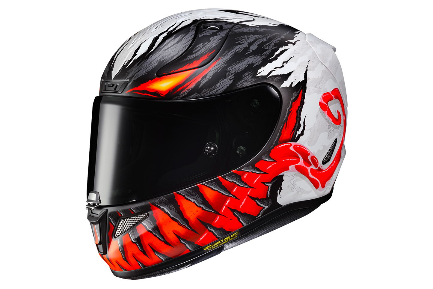 CASCO HJC RPHA 11 ANTI VENOM MARVEL MC-1SF