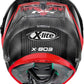 CASCO X-LITE X-803 RS ULTRA CARBON HOT LAP BLACK / RED