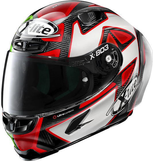 CASCO X-LITE X-803 RS ULTRA CARBON REPLICA DANILO PETRUCCI MISANO CARBON