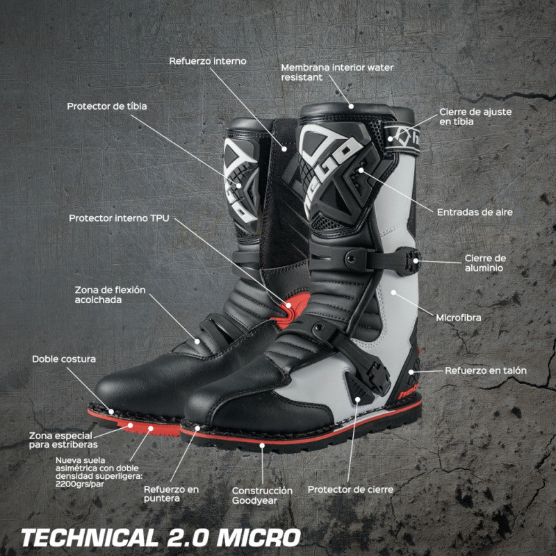 BOTA TRIAL TECHNICAL 2.0 MICRO