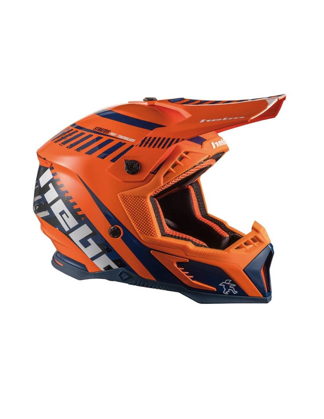 CASCO/HELMET HEBO MX STRATOS FIBRA