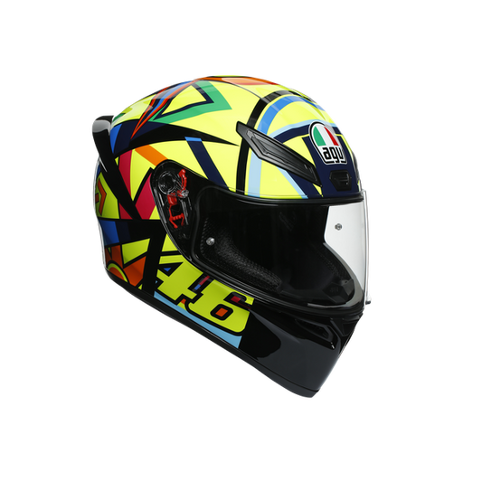 CASCO AGV K-1 ROSSI SOLELUNA