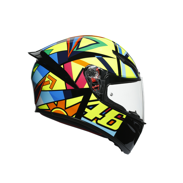 CASCO AGV K-1 ROSSI SOLELUNA