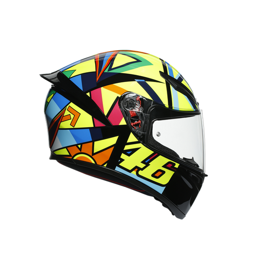 CASCO AGV K-1 ROSSI SOLELUNA