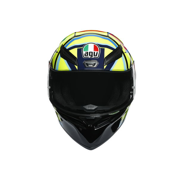 CASCO AGV K-1 ROSSI SOLELUNA