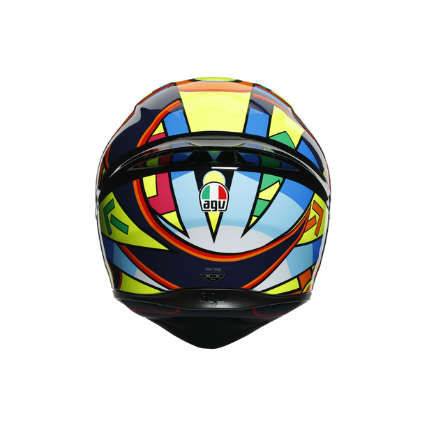 CASCO AGV K-1 ROSSI SOLELUNA