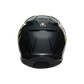CASCO AGV K6 FLASH GREY / BLACK / LIME